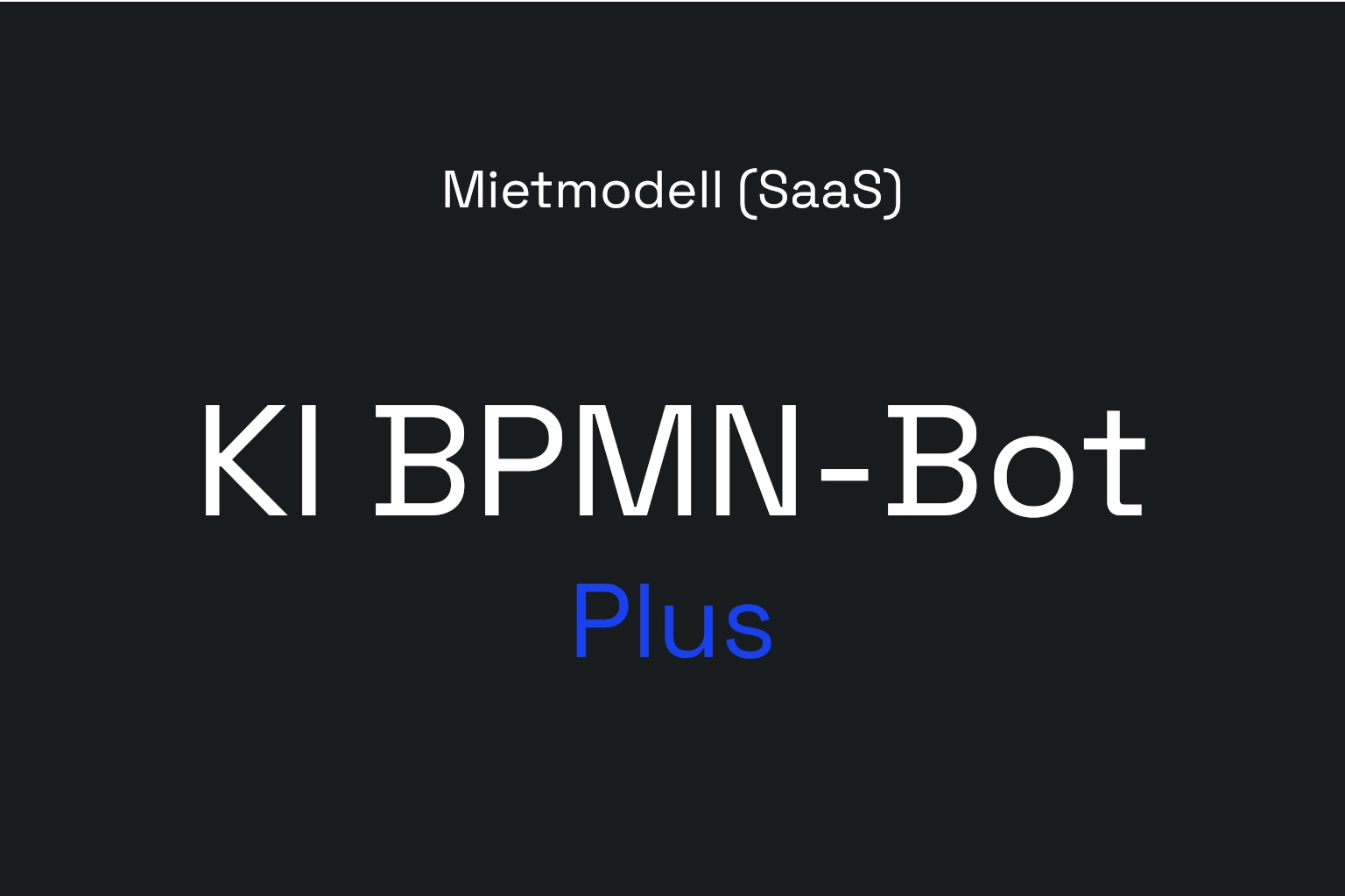 BPMN Bot Produktbild